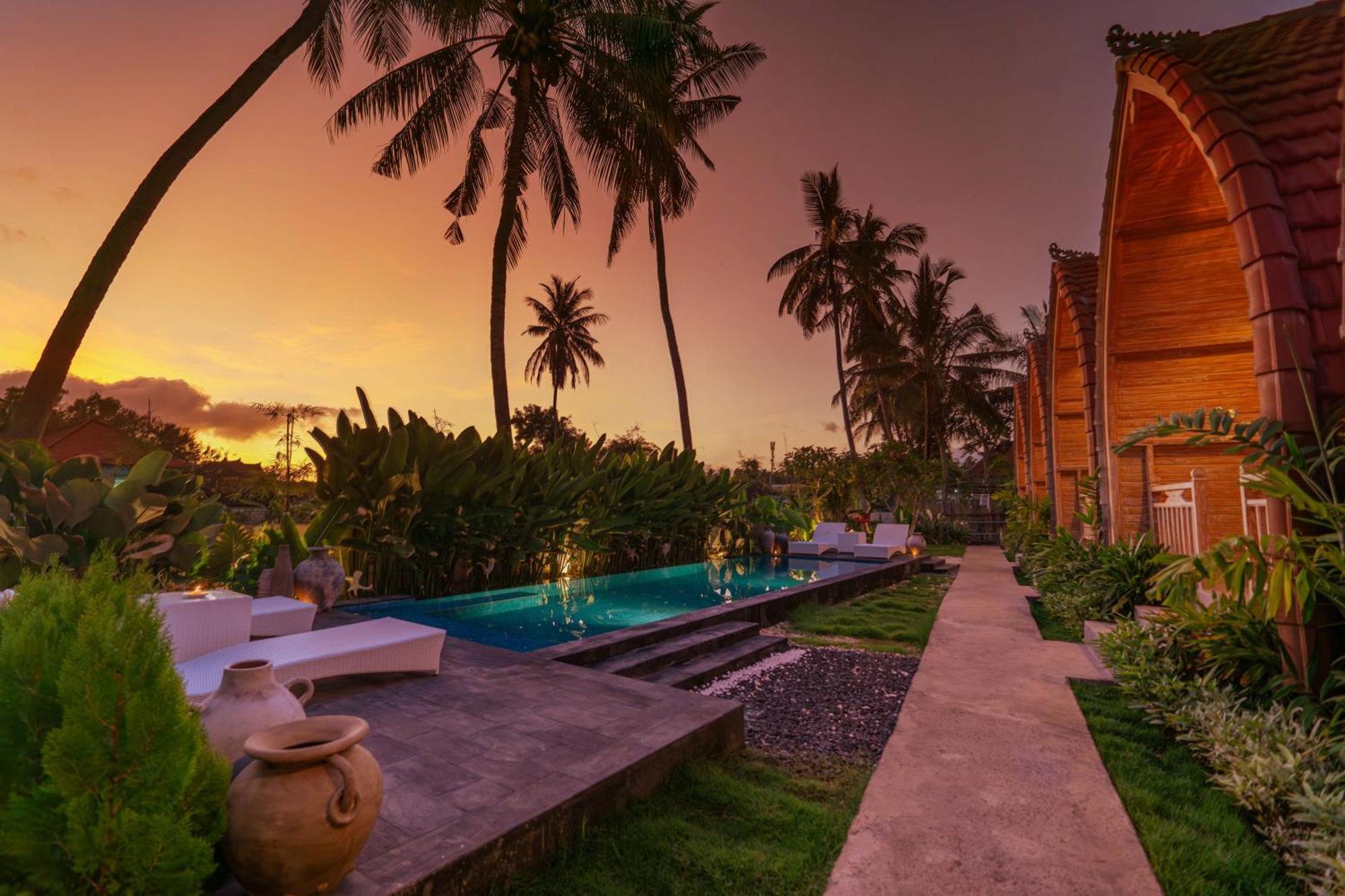 Penida Green Palm Cottage By Bali Cabin Toyapakeh Luaran gambar