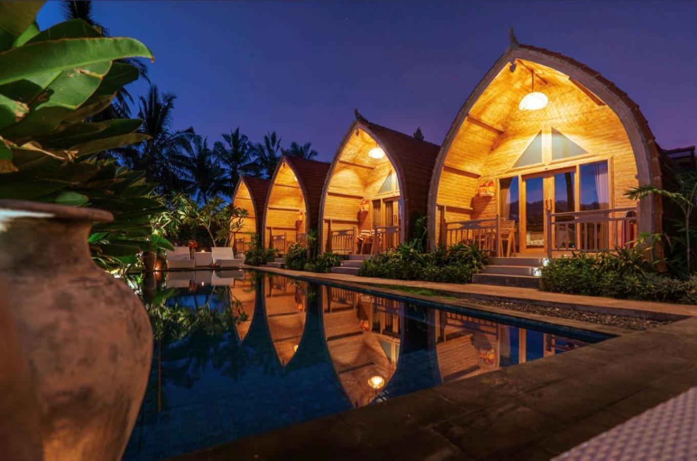Penida Green Palm Cottage By Bali Cabin Toyapakeh Luaran gambar